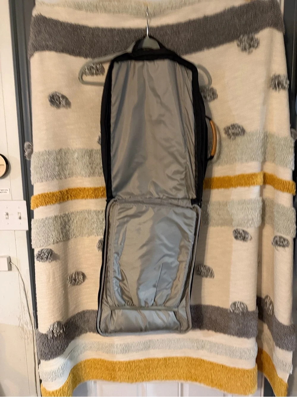 United by Blue - Black Travel Duffel Backpack with Tan Accents